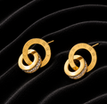 Boucles d'oreilles dorées | Éclat raffiné