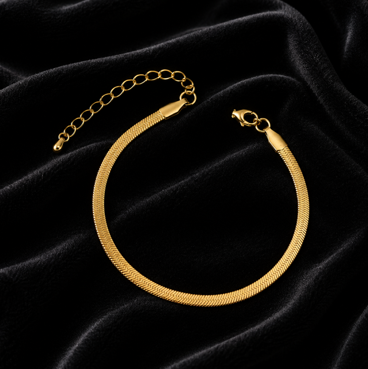 Bracelet doré raffiné | Éclat lumineux